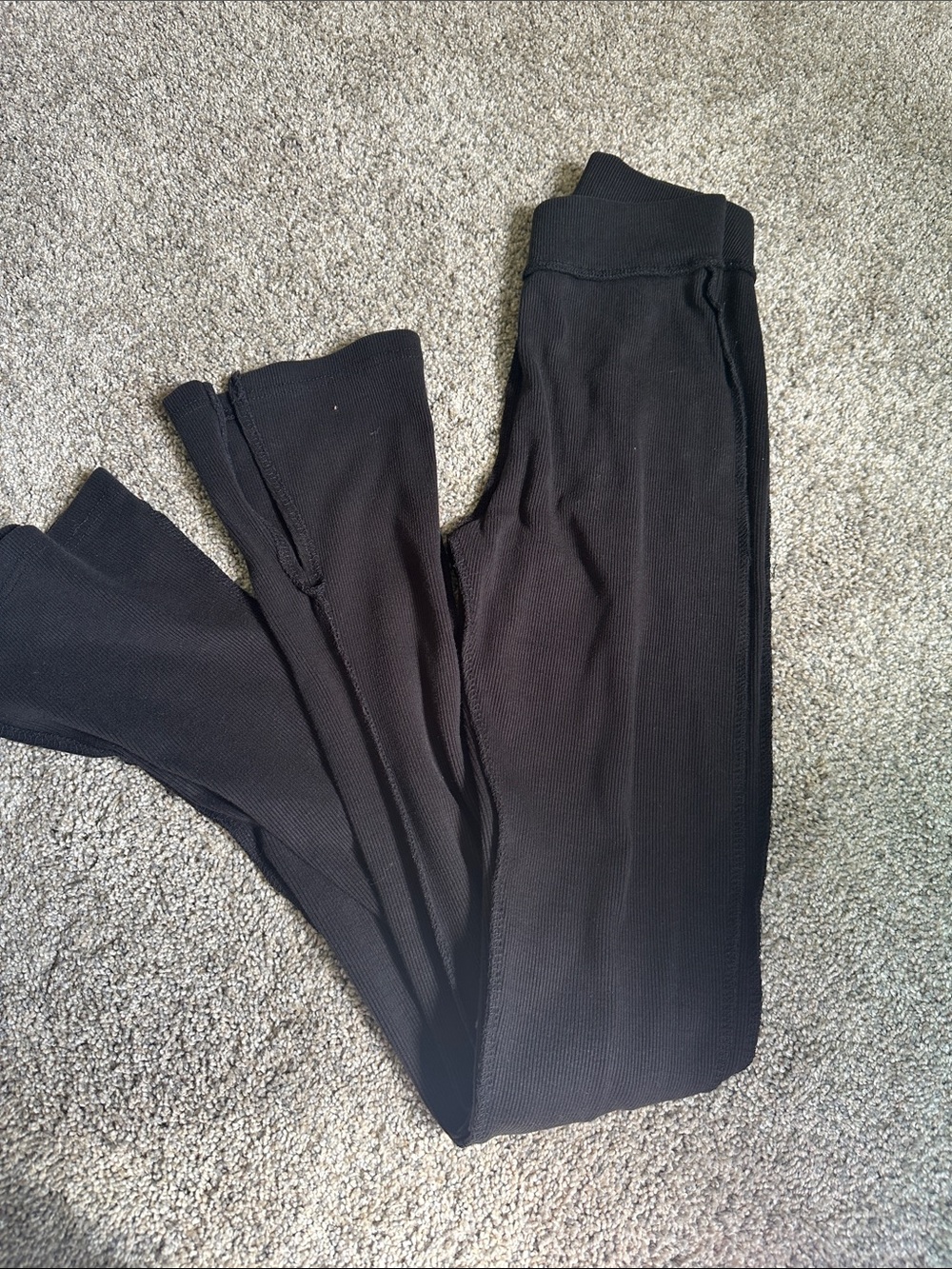 PrettyLittleThing Black Boot Cut Flare Pants